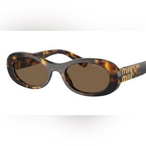 Miu Miu Authentic 06ZS sunglasses in Tortoise